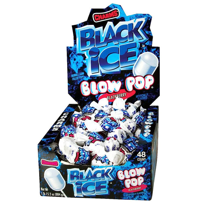 Charms Blow Pop, Black Ice (18g)