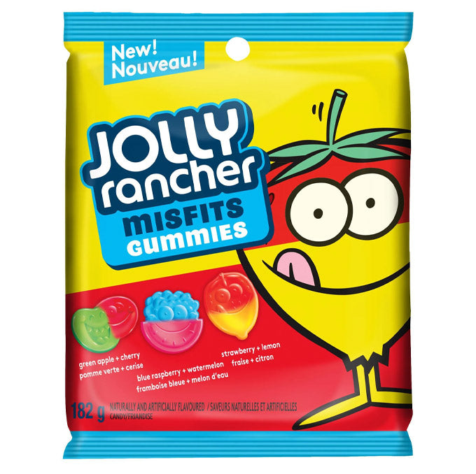 Jolly Rancher Gummies, Misfits Original (182g) (BBD: 03-2024)