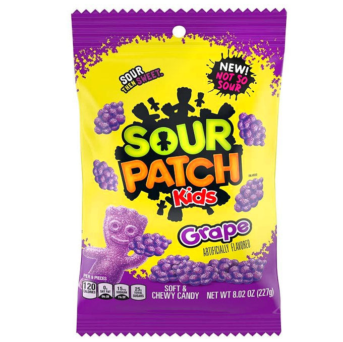 Sour Patch Kids, Grape (227g) USfoodz - Online Amerikaans snoep bestellen