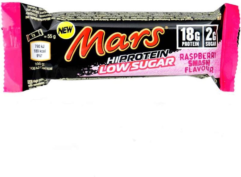 Mars Low Sugar High Protein Bar Raspberry Smash Flavour (55g)