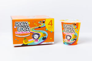 BOBA LOBA Popping Boba Drink Mango (4x350ML)