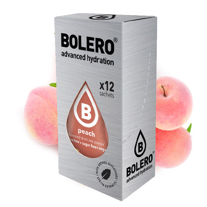Bolero Peach (12-Pack x 9g) USfoodz