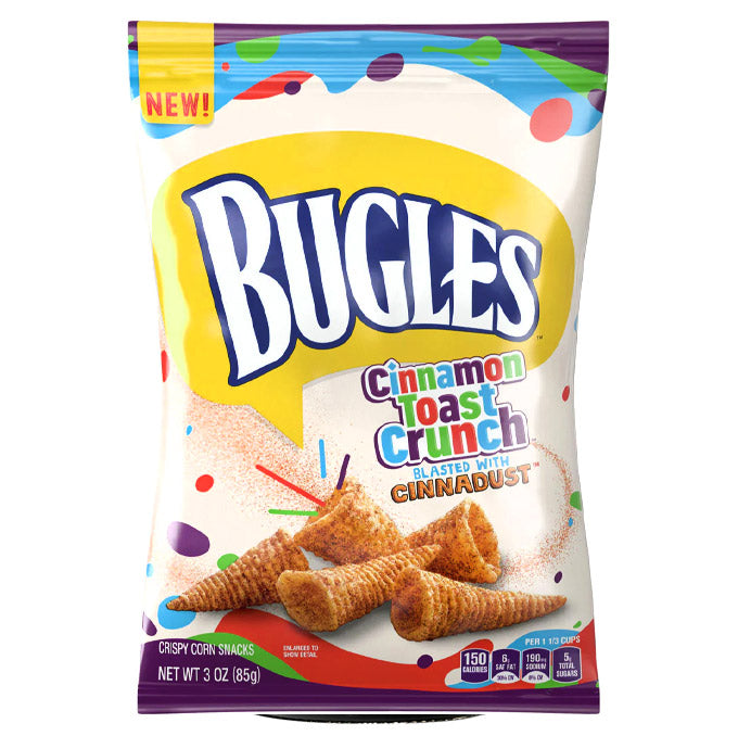 
            
                Laad afbeelding naar de Gallery viewer, Bugles Cinnamon Toast Crunch (85g)
            
        