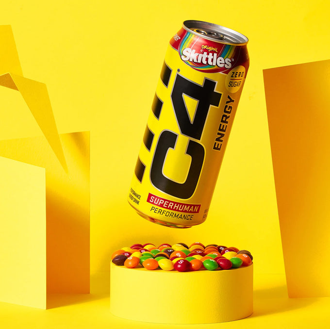 C4 Energy, Skittles (473ml) USfoodz