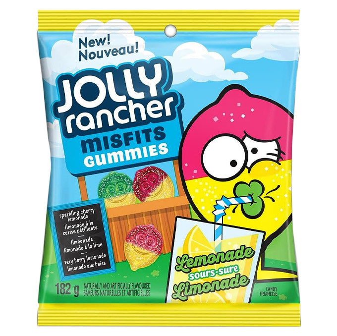 
            
                Laad afbeelding naar de Gallery viewer, Jolly Rancher Gummies, Misfits Lemonade (182g)
            
        