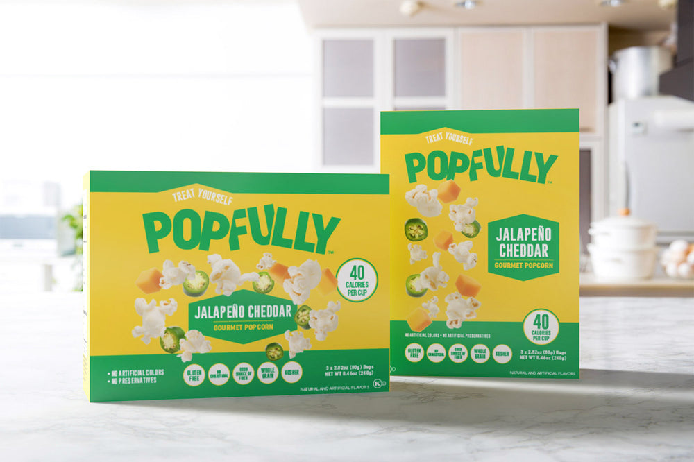 Popfully - Jalapeno Cheddar, 3-Pack (240g) Bij USfoodz