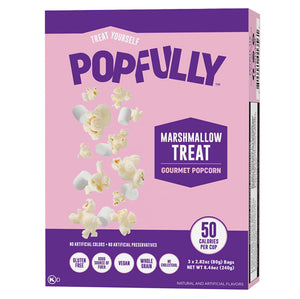 Popfully Popcorn - Marshmallow Treat (3-Pack) (240g)