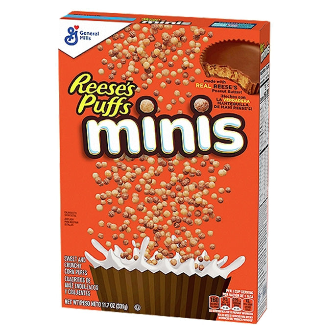 Reese's Puffs Minis (331g) (BEST BY DATE 10-03-2024)