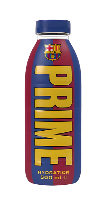 Prime, By Logan Paul x KSI Bottle - BARCELONA (500ml)