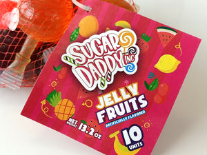 Sugar Daddy, Jelly Fruits (374g)