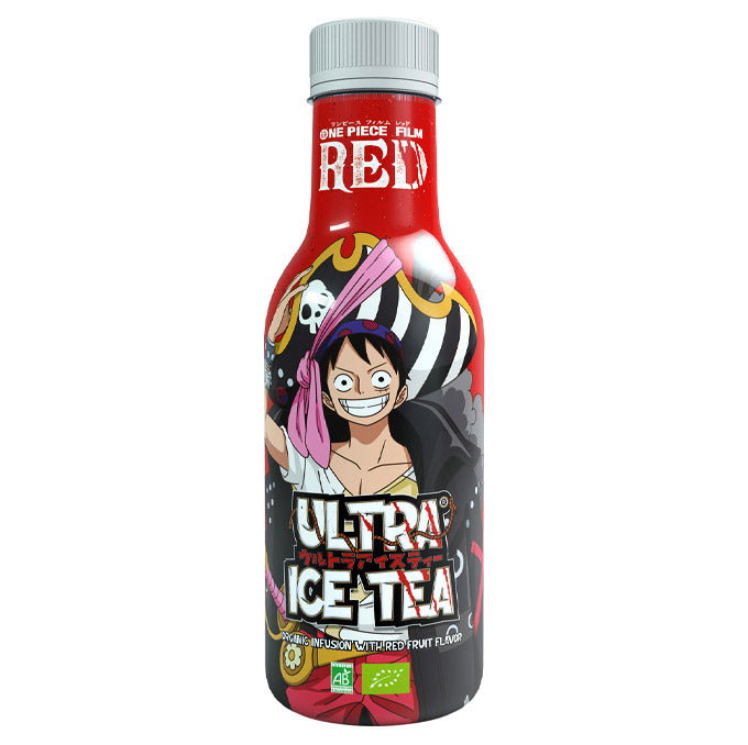 Ultra Ice Tea, One Piece Red - Luffy (500ml) USfoodz