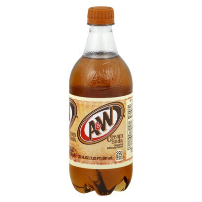 A&W Cream Soda Bottle (591ml)