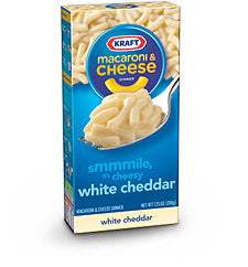 Kraft Macaroni & Cheese White Cheddar