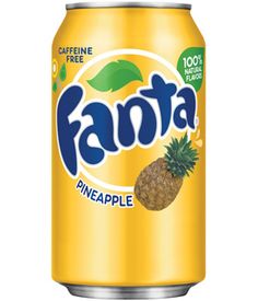 Fanta Pineapple Soda 12 Cans FridgePack