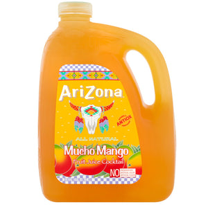 AriZona Mucho Mango Fruit Juice Cocktail, Gallon (3.78L) (BEST-BY DATE: 24-03-2023)