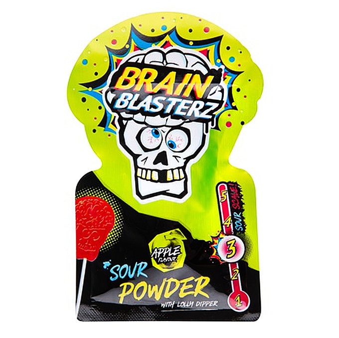Brain Blasterz, Sour Powder + Lolly (10g)