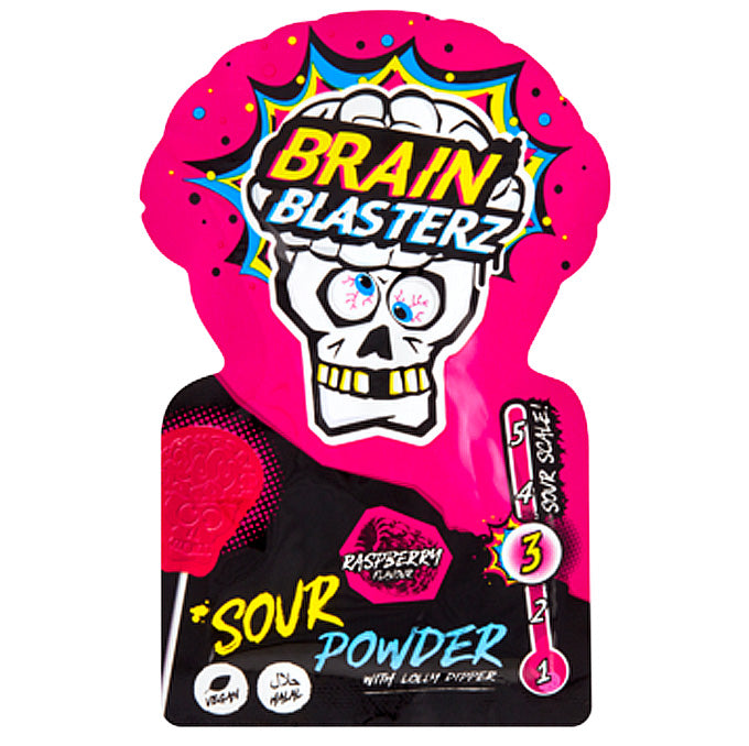 
            
                Laad afbeelding naar de Gallery viewer, Brain Blasterz, Sour Powder + Lolly (10g)
            
        