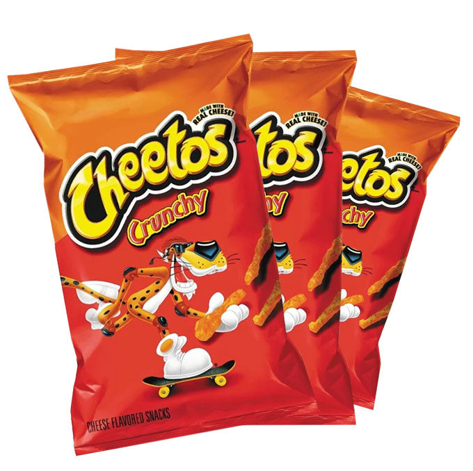 Cheetos Crunchy, Large Bag (10x227g) VOLUME