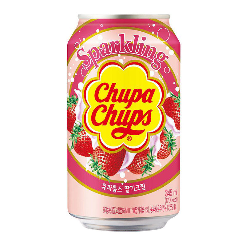 Chupa Chups Sparkling Soda Strawberry (345ml)