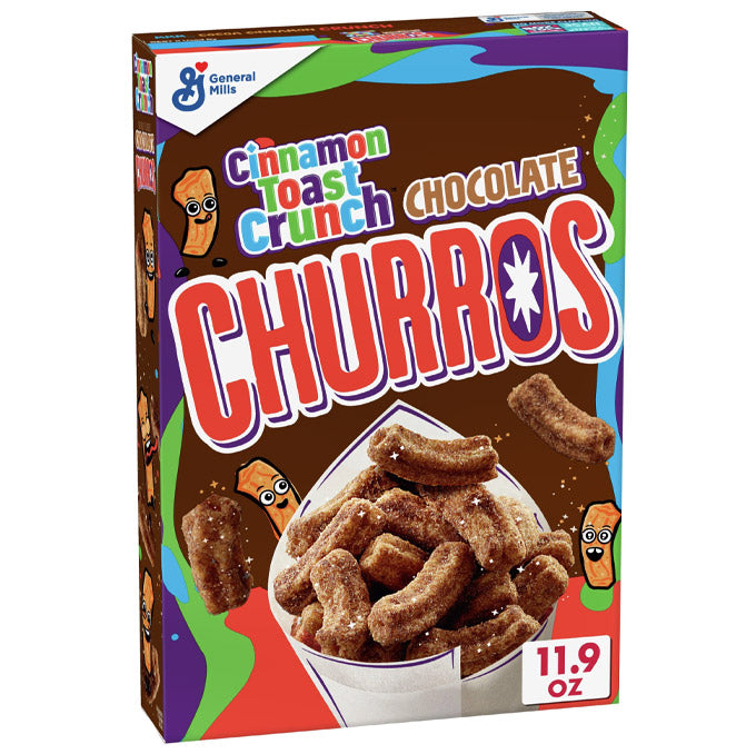
            
                Laad afbeelding naar de Gallery viewer, Cinnamon Toast Crunch, Chocolate Churros (337g)
            
        