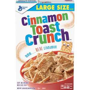 Cinnamon Toast Crunch Cereal, Large Size (476g) (BEST-BY DATE: 11-06-2023)