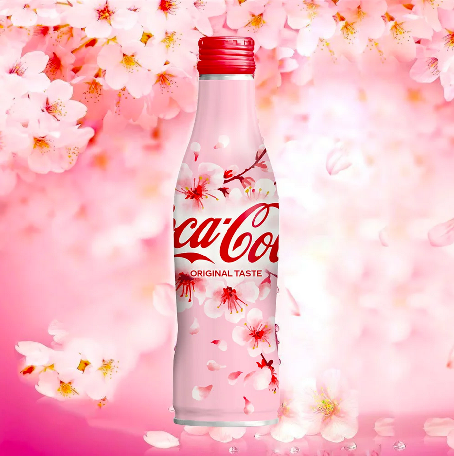 Coca-Cola Sakura Bottle (250ml)