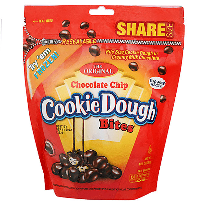 
            
                Laad afbeelding naar de Gallery viewer, Cookie Dough Bites, Chocolate Chip - Bag (298g)
            
        