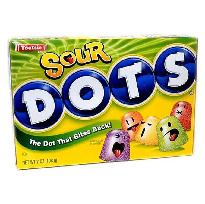 Dots Sour Gumdrops Candy, Box (170g) Amerikaans snoep kopen - USfoodz