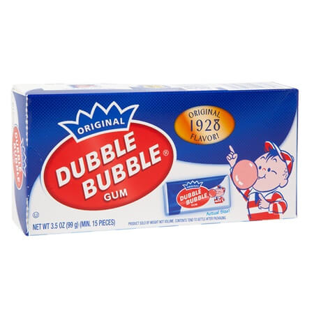 
            
                Laad afbeelding naar de Gallery viewer, Dubble Bubble Gum Box (99g)
            
        