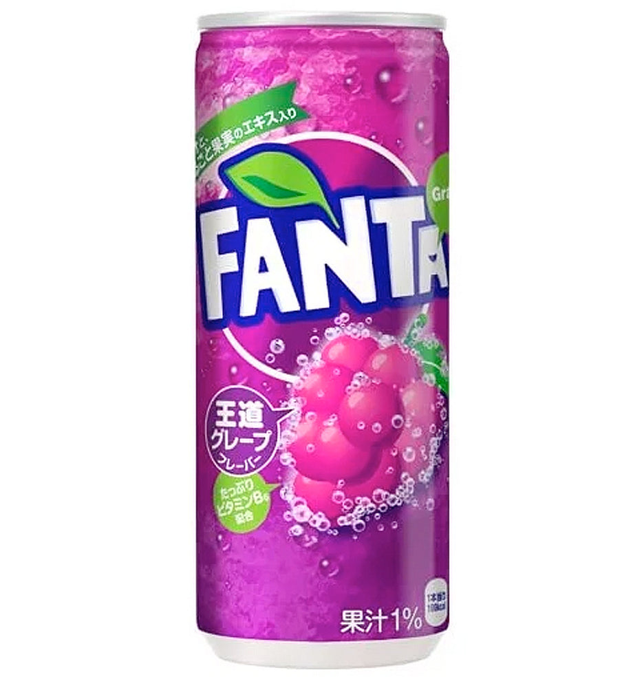 Fanta Grape Japan Import (24 x 0,35 Liter Dosen JP) 1001 - Five
