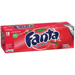 Fanta Strawberry (355ml),12 Cans Fridgepack - USfoodz
