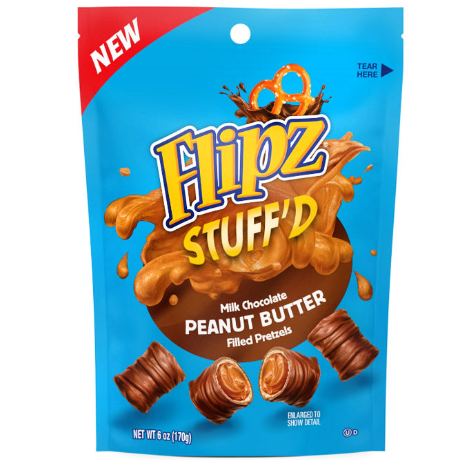 Flipz Stuff'd, Peanut Butter Filled Pretzels (170g)