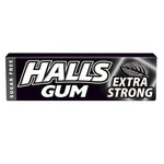 Halls Gum Extra Strong, Sugar Free (14g)