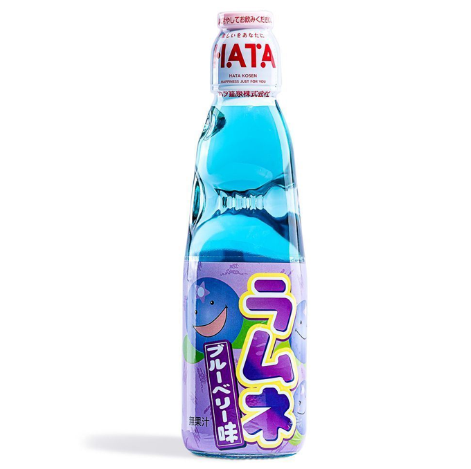 Hata Ramune Soda, Blueberry (200ml)