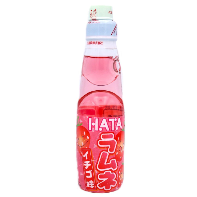 Hata Ramune Strawberry Flavor (200ml)