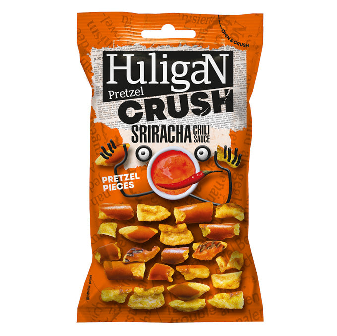 Huligan Pretzel Crush, Sriracha Chili Sauce 65g