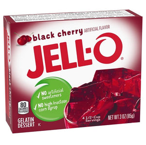 
            
                Laden Sie das Bild in den Galerie-Viewer, Jell-O Gelatin Dessert, Black Cherry (85g)
            
        