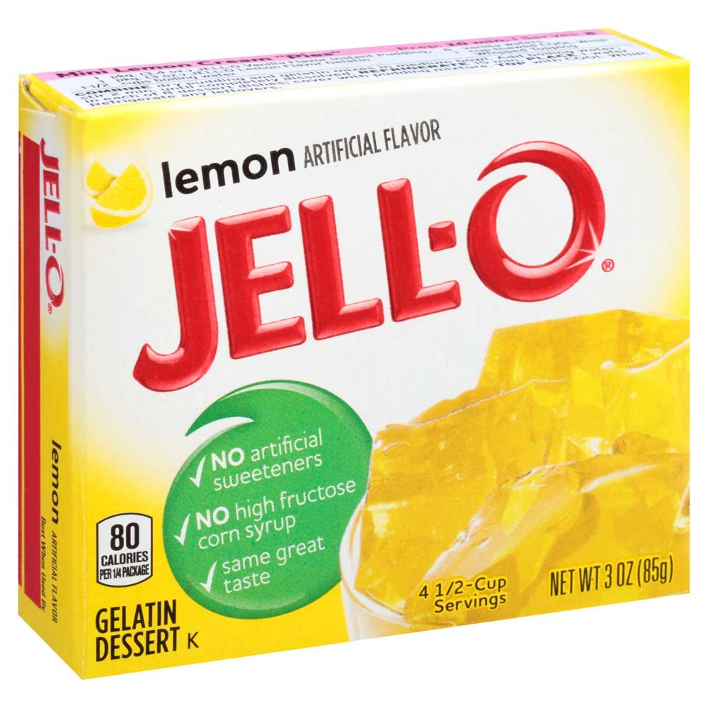 
            
                Laad afbeelding naar de Gallery viewer, Jell-O Gelatin Dessert, Lemon
            
        