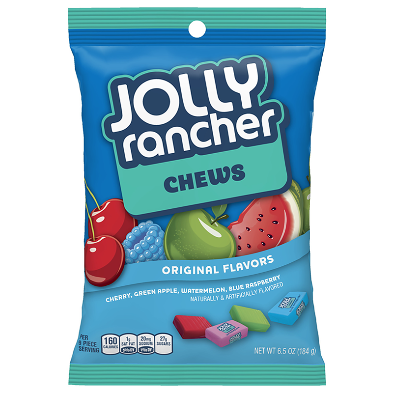 Jolly Rancher Chews, Original Flavors (184g)