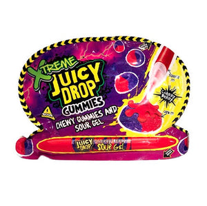 Juicy Drop Gummies, Chewy Gummies &amp; Sour Gel (57g)