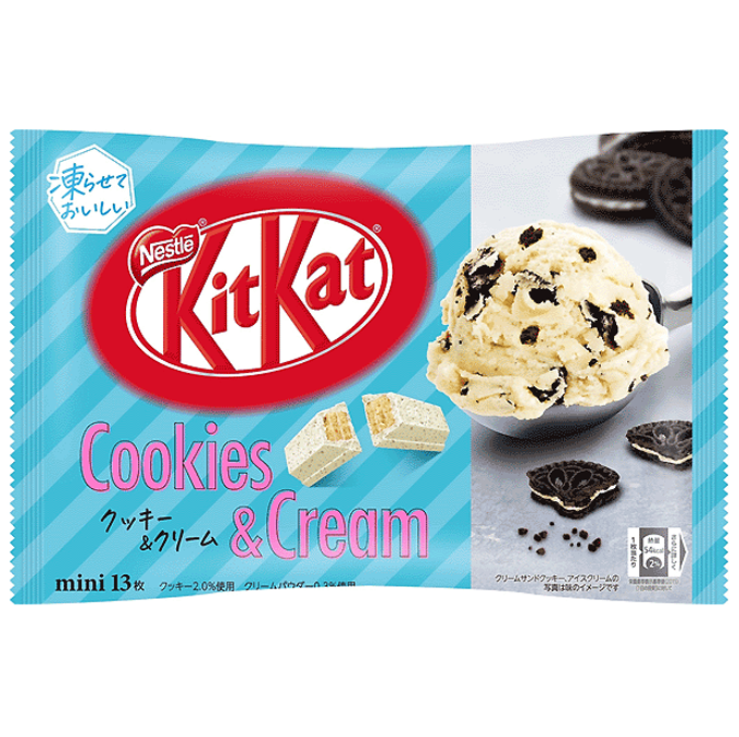 KitKat Mini, Freezable Cookies & Cream