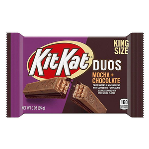 KitKat Duos, Mocha + Chocolate, King Size (85g)