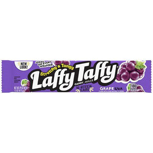 
            
                Laden Sie das Bild in den Galerie-Viewer, Laffy Taffy Stretchy &amp;amp; Tangy Candy, Grape (42g) (BBD: 24-11-2023)
            
        