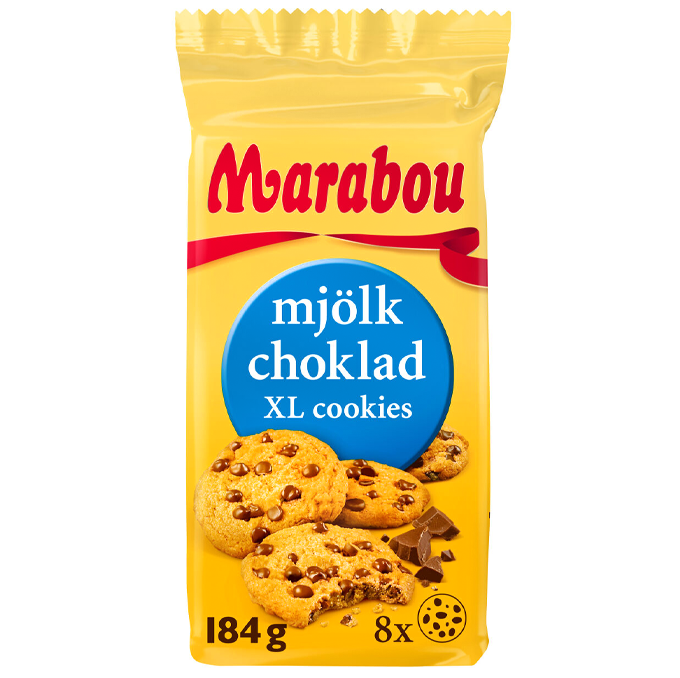 
            
                Laad afbeelding naar de Gallery viewer, Marabou Mjölk Choklad, XL Cookies (184g)
            
        