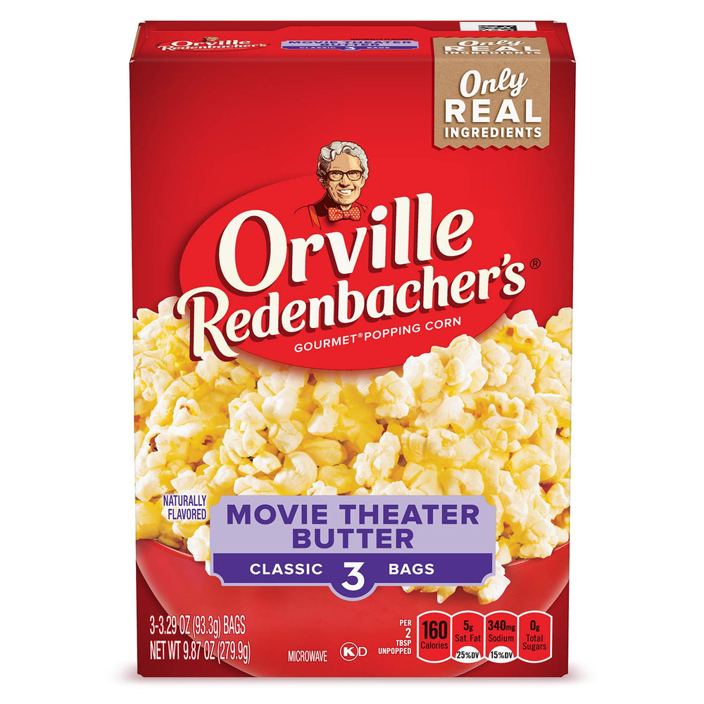 Orville Redenbacher's, Movie Theater (3x Classic Bag) (279g)