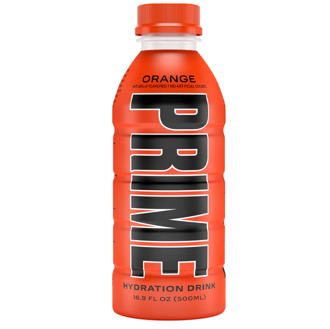 Prime, By Logan Paul x KSI Bottle - Orange (500ml) bestel online bij USfoodz