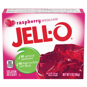 
            
                Laad afbeelding naar de Gallery viewer, Jell-O Raspberry Gelatin Dessert (85g)
            
        