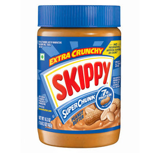 Skippy Super Chunk Peanut Butter, Extra Crunchy (462g)