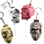 Skull Keychain with Lollipop (10.5g)