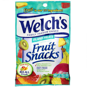 Welch's Fruit Snacks, Island Fruits (142g)